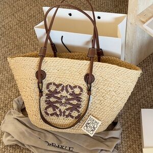 LOEWE Fashion 50x30x25cm straw bag